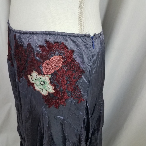 Free People Applique Flounce Skirt 4 - Picture 14 of 16